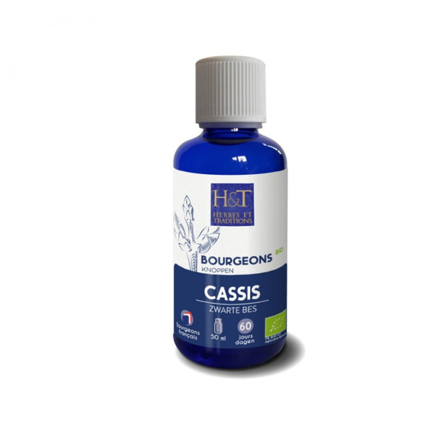Bourgeons de Cassis bio Herbes et Traditions, 50 ml