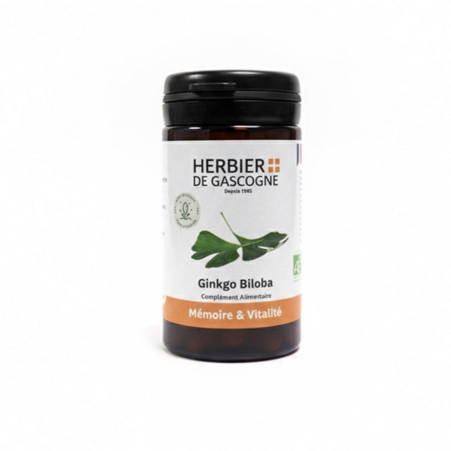 Ginkgo Biloba Herbier de Gascogne, 80 gélules