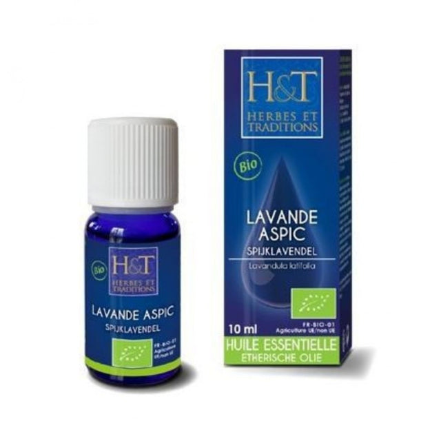 Huile essentielle Lavande Aspic Herbes et Traditions, 10 ml