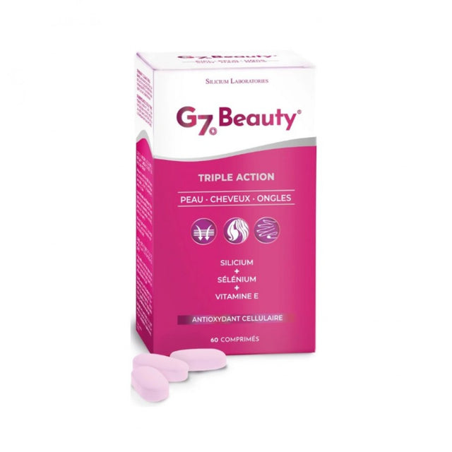 G7 Beauty Silicium Espana Laboratorios, 60 comprimés