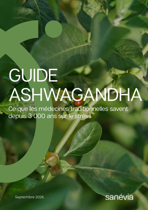 Couverture du guide Sanévia Ashwagandha