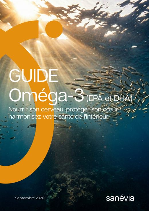 Couverture du guide Sanévia Oméga-3