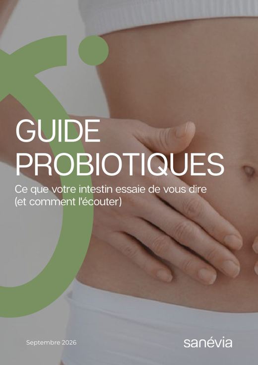 Couverture du guide Sanévia Probiotiques