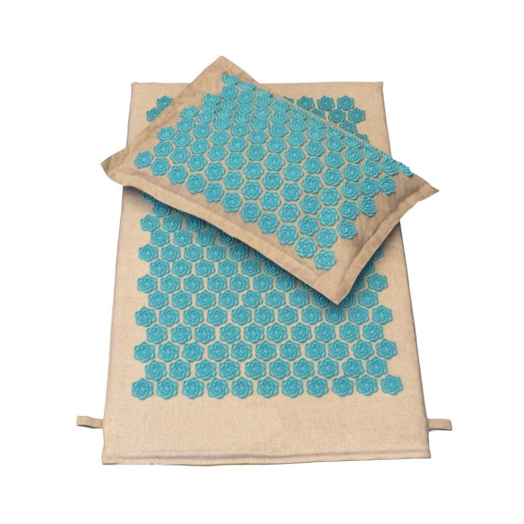 Tapis + coussin Fleur de Lotus + sac de transport