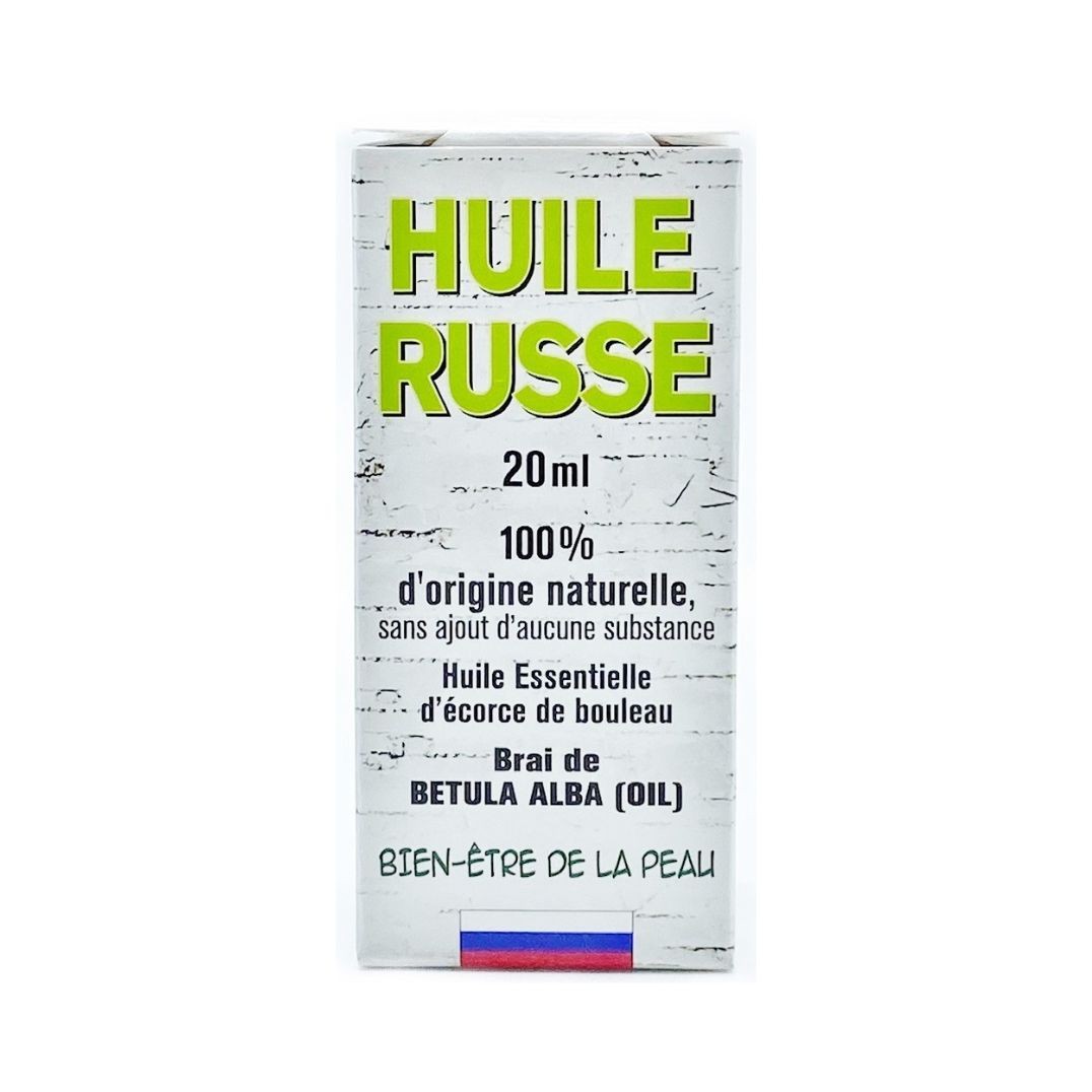 Huile Russe ou Huile de brai de Bouleau 100ml