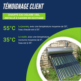 Chauffe-eau solaire thermique 180L