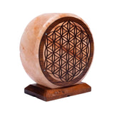 Lampe de sel Fleur de Vie 5kg