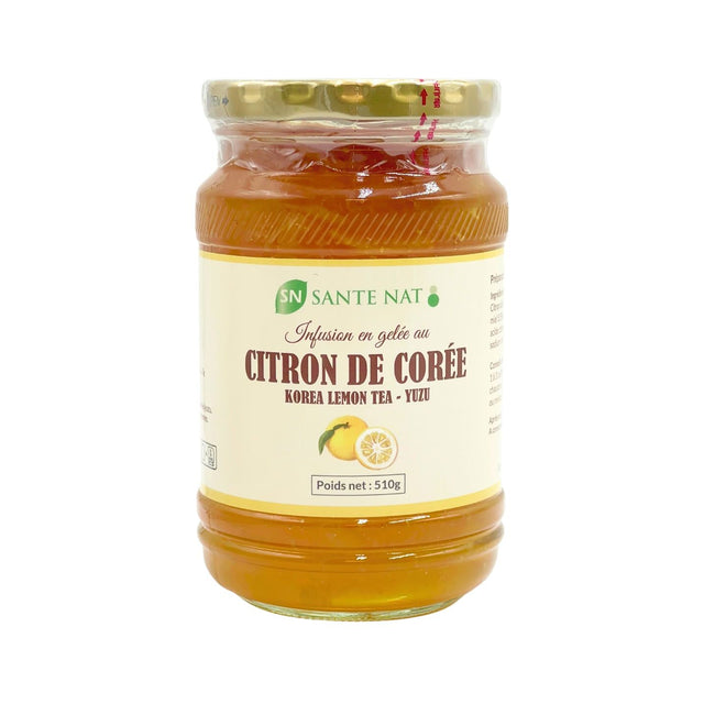 Infusion en gelée au citron de Corée