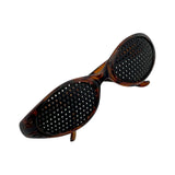 Lunettes à grilles Classique Brun