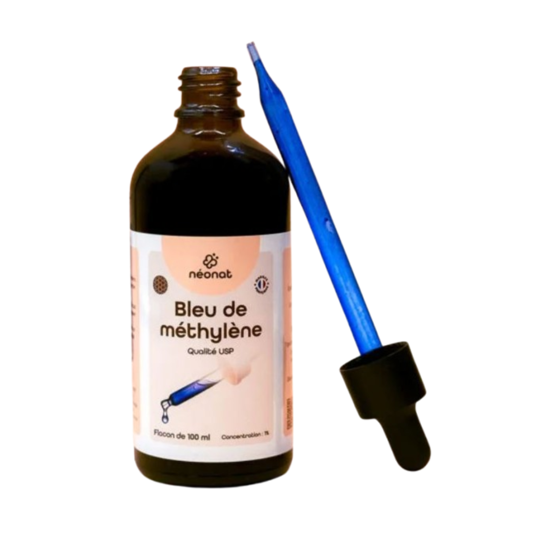 Bleu de méthylène en gouttes