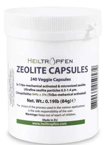 Zéolite 240 capsules végétales