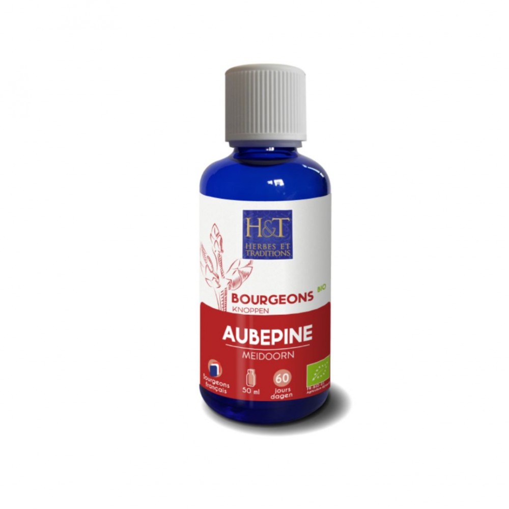 Bourgeons d'Aubépine bio Herbes et Traditions, 50 ml