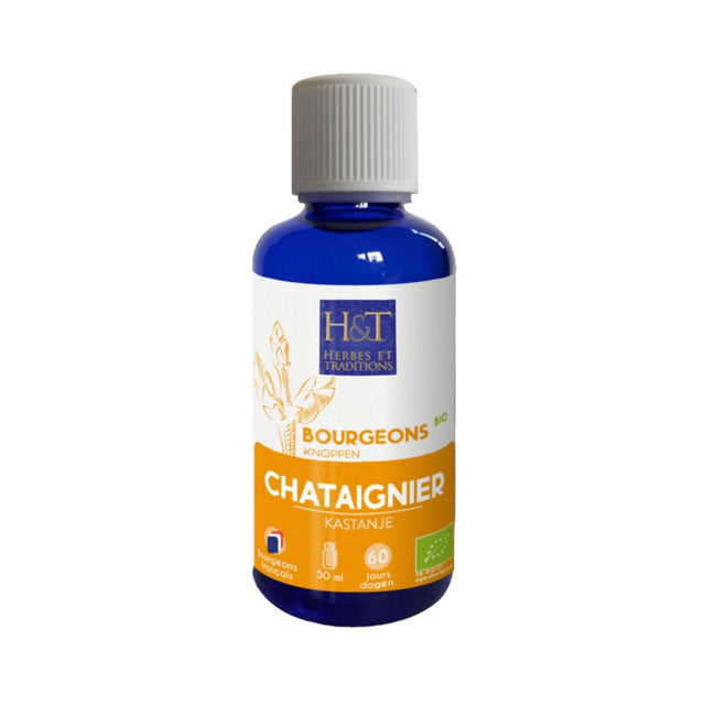 Bourgeons de Châtaignier bio Herbes et Traditions, 50 ml
