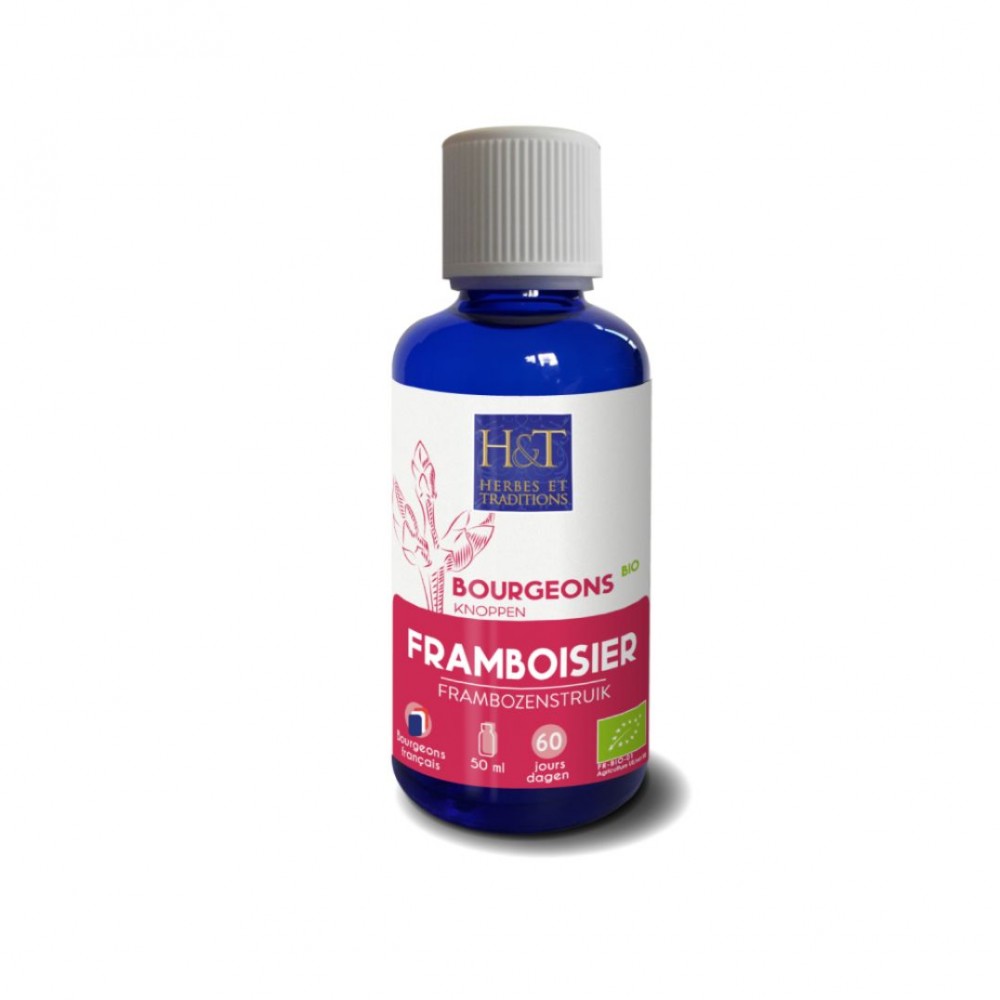 Bourgeons de Framboisier bio Herbes et Traditions, 50 ml