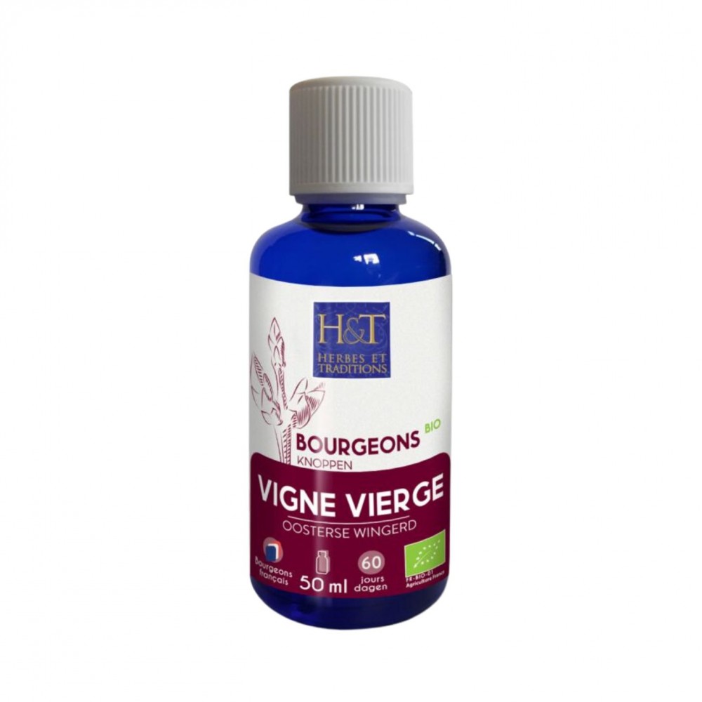 Bourgeons de Vigne Vierge bio Herbes et Traditions, 50 ml