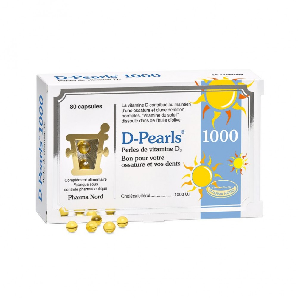 D-Pearls Pharma Nord, 80 capsules