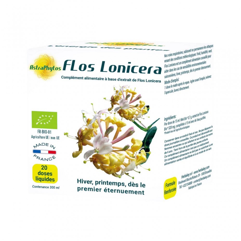 Flos Lonicera AstraPhytos, 20 doses liquides