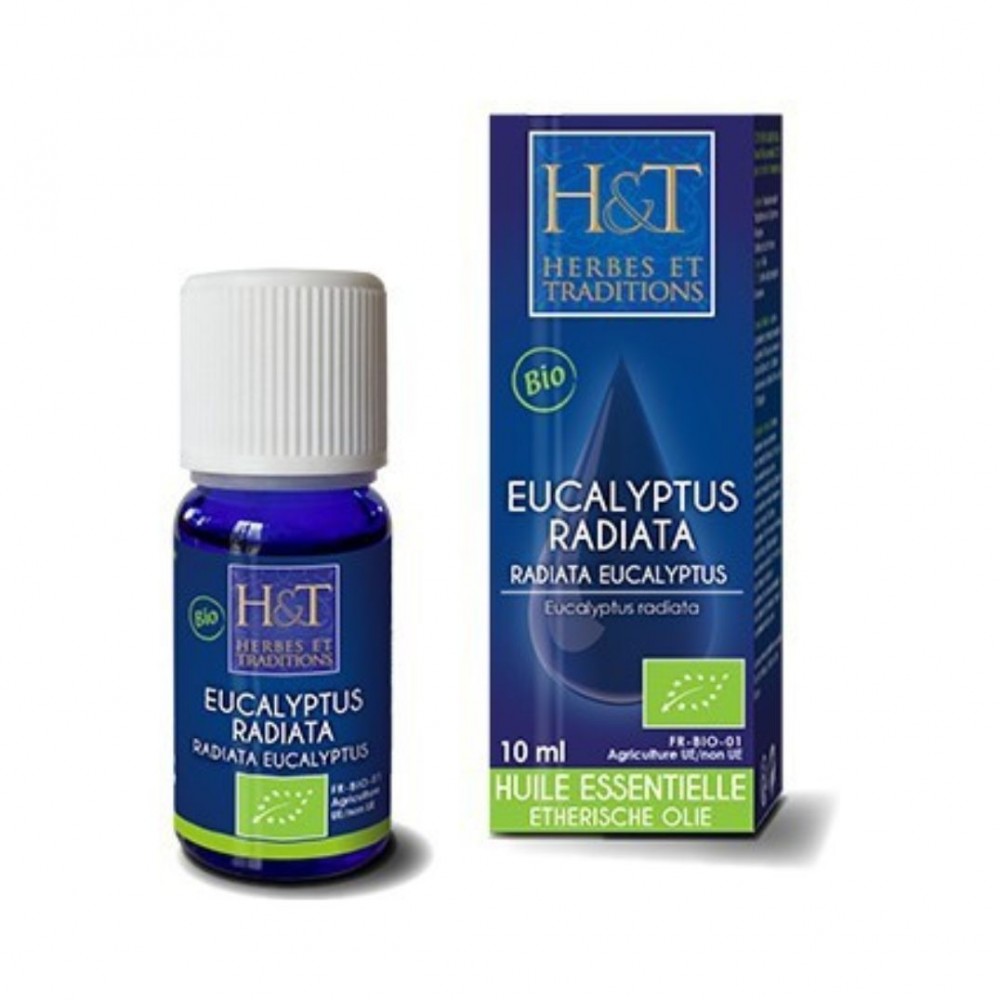 Huile essentielle Eucalyptus Radié Herbes et Traditions, 10 ml