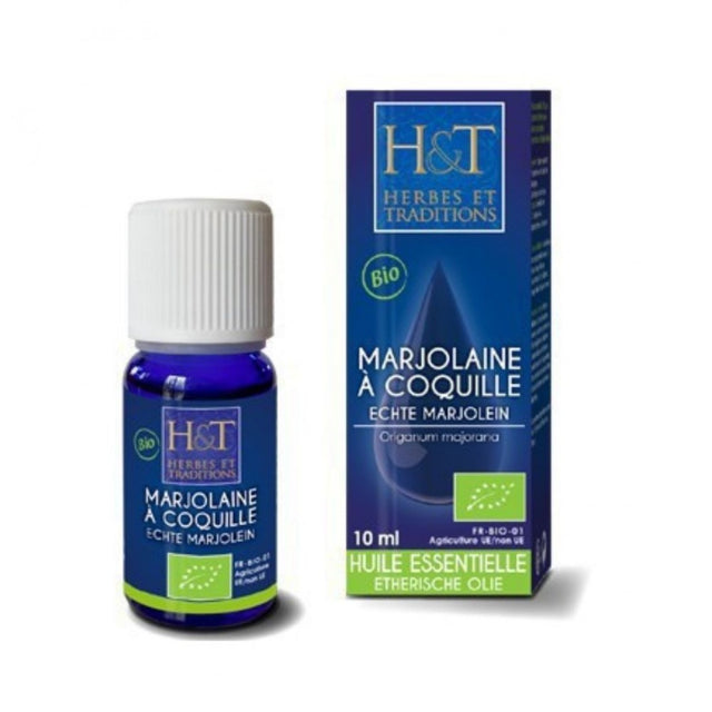 Huile essentielle Marjolaine à coquilles Herbes et Traditions, 10 ml