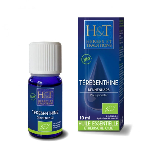 Huile essentielle Térébenthine Herbes et Traditions, 10 ml