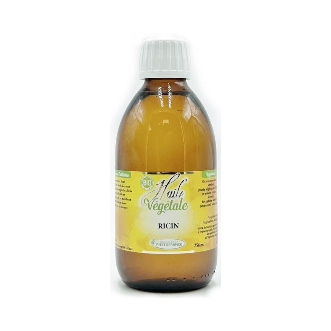Huile végétale Ricin bio PhytoFrance 250 ml