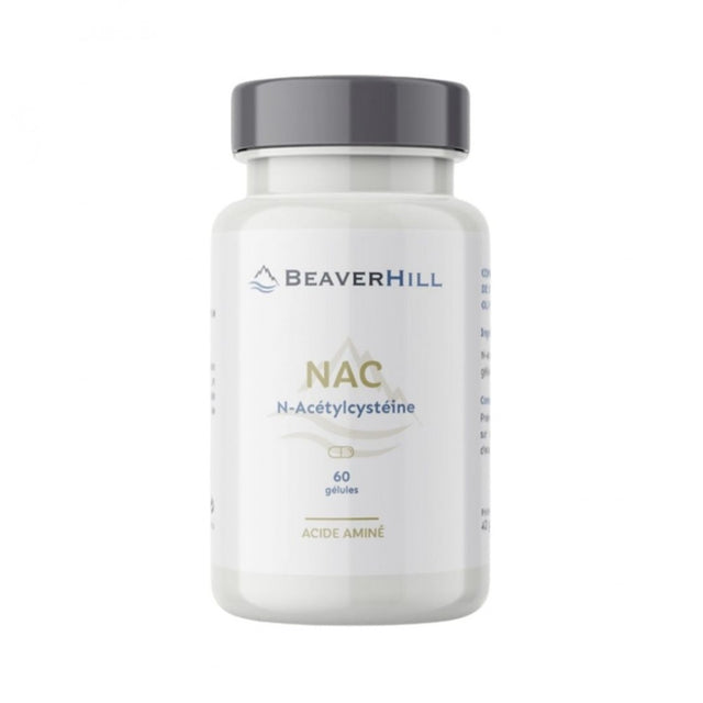 NAC N-Acétylcystéine Beaverhill, 60 gélules
