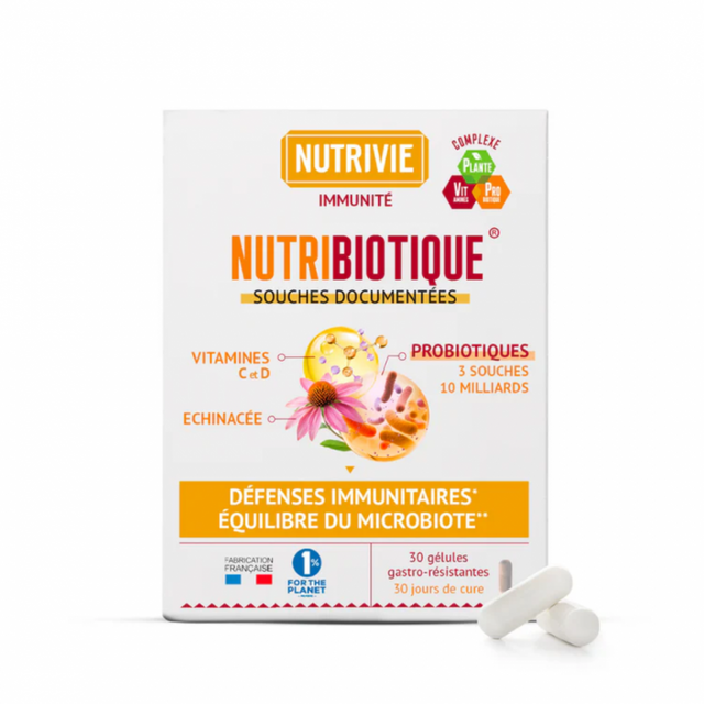 Nutribiotique Immunité Nutrivie, 30 gélules