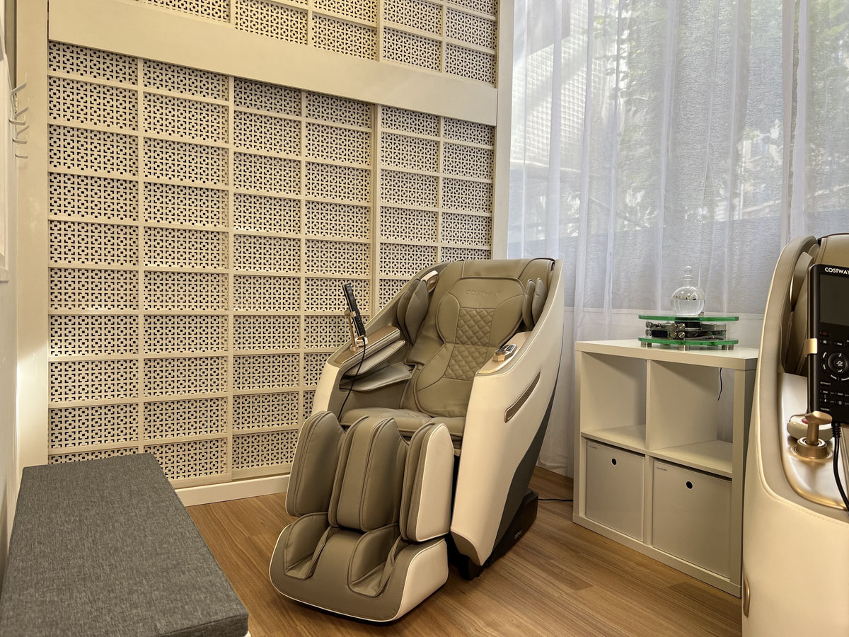 Fauteuil massant et appareil Airnergy de l'espace revitalisation