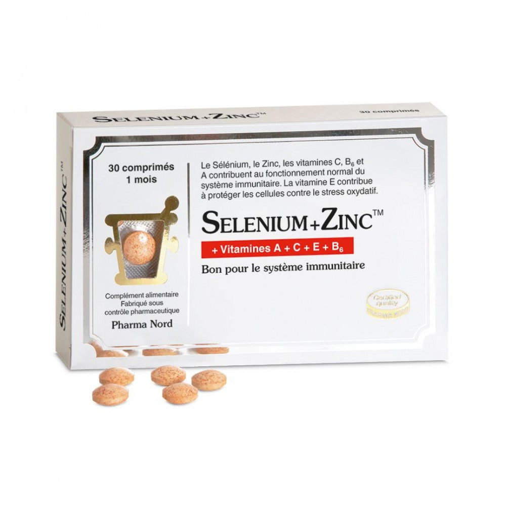Sélénium + Zinc Pharma Nord, 30 comprimés