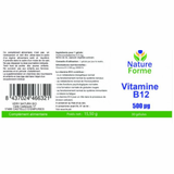Vitamine B12 hydroxocobalamine Nature Forme, 30 gélules