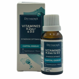 Vitamines K2 MK7 D3 Dietaroma, 20 ml
